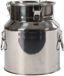  Rozsdamentes acél lezárt tárolóedény, légmentesen lezárt tömítés, könnyű szállítás, 14 L