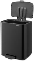 Brabantia Bo cos de gunoi 12 l negru 238000 (238000) Cos de gunoi