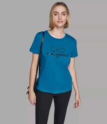  KARL LAGERFELD Női Kék Póló DOUBLE L