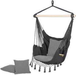 SPRINGOS Balansoar suspendat brazilian - Gri - 130x100cm (HM060)