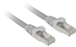 Sharkoon Patch Cord Sharkoon, S/FTP, Cat. 7a, 1 m, Grey (4044951029686)