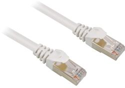 Sharkoon Patch Cord Sharkoon, S/FTP, Cat. 6, 0.25 m, White (4044951015030)