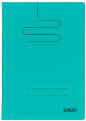 Herlitz Caiet Herlitz A5, 48 file, 70 g/mp, matematica, coperta plastic, Verde inchis (9497670/VERDEINCHIS)