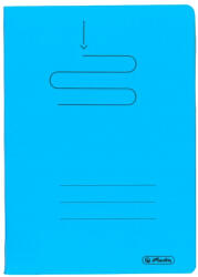Herlitz Caiet Herlitz A5, 48 file, 70 g/mp, dictando, coperta plastic, Albastru (9497660/ALBASTRU)