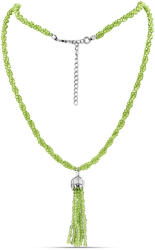  Ezüst Nyaklánc Changbai Peridottal, Y61099