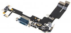 Aftermarket Piese si componente Banda cu Conector Incarcare - Microfon Apple iPhone 14, Bleumarin (ban/co/mi/ai14/bl) - pcone