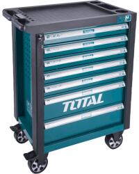 TOTAL Műhelykocsi szerszámokkal, 162 darabos, ipari THPTCS71621 (THPTCS71621)