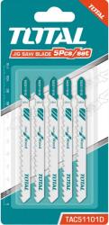 TOTAL szúrófűrészlapok, fa, 5 db, HCS TAC51101D (TAC51101D)
