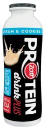 Zott Protein Drink Plus UHT, laktózmentes, tejszínes és keksz ízű ital édesítőszerekkel 250 ml