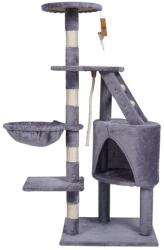 KATIDO Magas macskakaparófa 118 cm szürkéskék