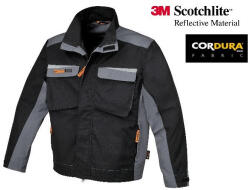 Beta Munkavédelmi dzseki 078290006 BETA 7829/XXXL fekete/szürke fényvisszaverő betétek