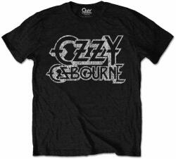 Ozzy Osbourne Vintage Logo Black 2XL Ing (OZZTSG04MB05)