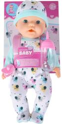 Simba Toys New Born Baby cumisüveges baba elefántos ruhában - Simba Toys (105030511) - jatekshop