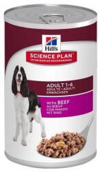 Hill's HILL'S SP Science Plan Canine Adult marhahús 370g - konzervdobozban