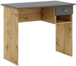 WIPMEB Íróasztal RICO artisan tölgy/szürke 5904804550370 (WM0039)