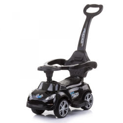 Chipolino Turbo bébitaxi tolókarral - black (ROCTR02102BK)