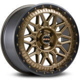 FONDMETAL BLUSTER MATT Braun fekete LIP 5/120 20x9 ET35 72, 6 - nyarigumi