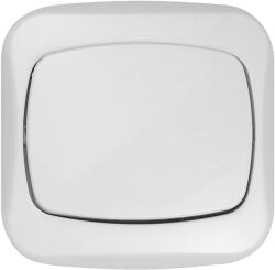 ORNO Buton sonerie montat în perete, 10A, 250V, ATUT, alb (O-WP-6_7A_BIALY)