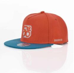 Csepel Logos baseball sapka, unisex, unisize, narancs-kék