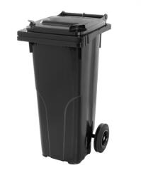 Europlast GmbH Europlast külső hulladéktároló, szemetes kuka, fekete színben, 80 literes, műanyag (0003-3)