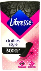 Libresse ежедневни дамски превръзки, Dailies Style, Black liners, 30 броя