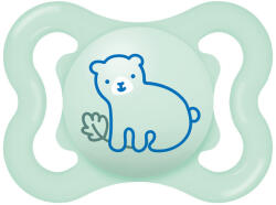MAM Mini Air Planet Love szilikon cumi 0h+ (2024) - Menta - Maci - babylion