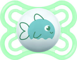 MAM Perfect szilikon cumi (2-6 hónap) - Menta - Hal