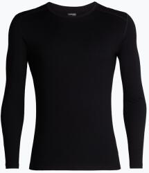 Icebreaker Férfi 260 Tech hosszú ujjú termál póló, Fekete