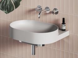 RAVAK XJX0O060000 Yard 60 kerámiamosdó Smoke Grey, túlfolyó furat nélkül (XJX0O060000)