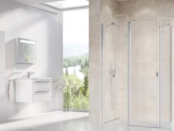 RAVAK 9QVA0U00Z1 Chrome CPS-100 fix oldalfal szatén+transparent (9QVA0U00Z1)