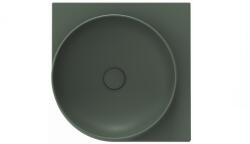 RAVAK XJX08045000 Yard 45 C kerámiamosdó Grey Green, túlfolyó furat nélkül (XJX08045000)