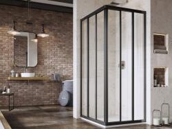 RAVAK 15V403R2Z1 Supernova ASRV3-80 zuhanykabin-198 fekete+transparent (15V403R2Z1)