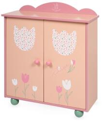 DeCuevas 55274 Dulap pentru păpuși din lemn cu accesorii Tulipe 2025 (6-55274) Casuta papusi