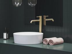 RAVAK X070598 Espirit álló mosdócsaptelep 340 mm leeresztő nélkül ES 15.60GLB, Gold Brushed (X070598)