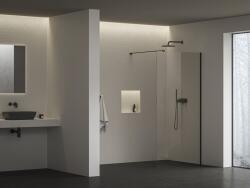 RAVAK GW9WG0300Z1C Walk-In Air Wall 120 zuhanykabin fekete+transparent (GW9WG0300Z1C)