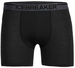 Icebreaker Férfi Anatomica boxeralsó, fekete
