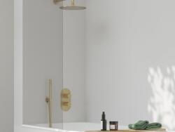 RAVAK X070613 Espirit termosztátos falba süllyesztett csaptelep, háromutas, belső egység nélkül ES 67.60GLB. O3. RB07C, Gold Brushed (X070613)