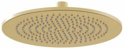 RAVAK X07P1238 Esőztető zuhanyfej köralakú, 250 mm 980.60GLB, Gold Brushed (X07P1238)