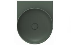 RAVAK XJX08040000 Yard 40 kerámiamosdó Grey Green, túlfolyó furat nélkül (XJX08040000)