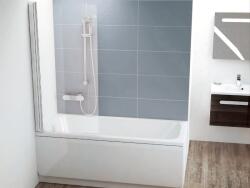 RAVAK 7QL40C00Z1 CVS1-80 bal kádparaván krómhatású + transparent (7QL40C00Z1)