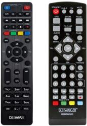 SCHWAIGER DSR500HD, DCR600HD - eredeti gyári távirányító