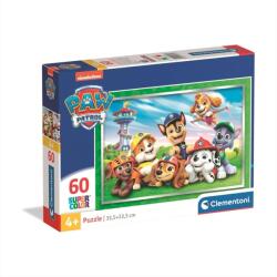 Clementoni Puzzle 60 db Supercolor - Mancs őrjárat (26071)