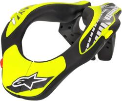 Alpinestars Protecție de gât Alpinestars Neck Support Youth pentru copii, galben fluo/negru (AIM160-231)