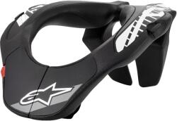 Alpinestars Protecție de gât pentru copii Alpinestars Neck Support Youth, negru-alb (AIM160-305)
