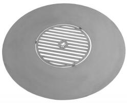 Cook King inox grill plancha tűzrakó tálhoz - grillráccsal/nélkül (82/102cm) (222405)