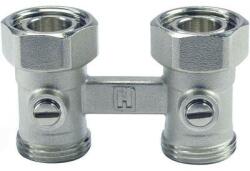 Honeywell Verafix-VKE H-blokk (H-idom), egyenes 3/4"-3/4" (V2495DX020) (V2495DX020)