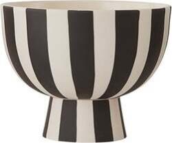 OYOY Bol Toppu, 12, 6 cm, alb-negru (L300250) Castron