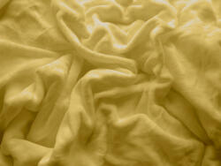 Mikroplüss lepedő SOFT 180x200 cm mustár
