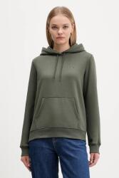 Tommy Hilfiger felső zöld, sima, kapucnis, DW0DW19958 - zöld M - answear - 31 990 Ft