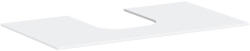 Hansgrohe Xevolos E 980/550 pultlap középkivágással ráültetett mosdótálakhoz, matt fehér 54209700 (54209700)